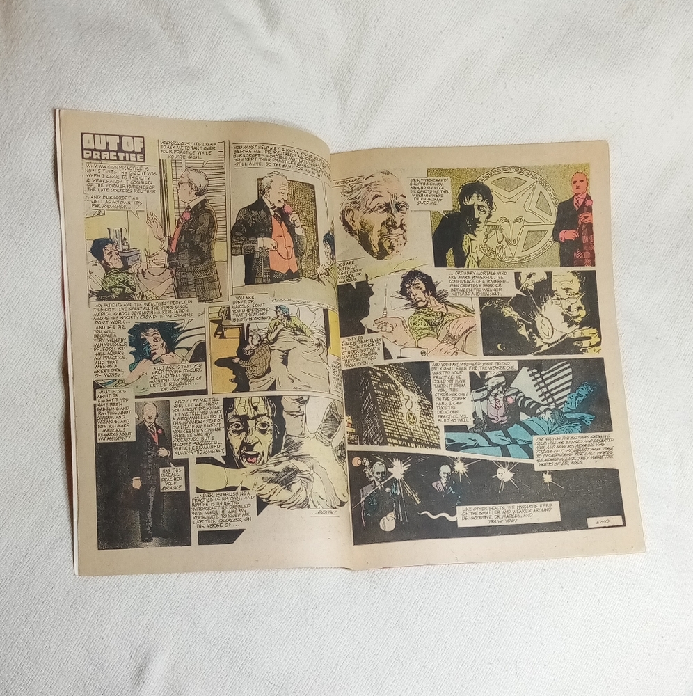 Red Circle Comics Death Comes To #6 April 1974 - Picture 2 of 8